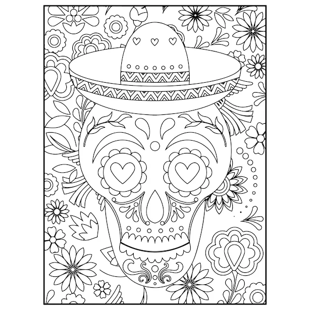 Imágenes de Altar De Muertos Colorear - Descarga gratuita en Freepik