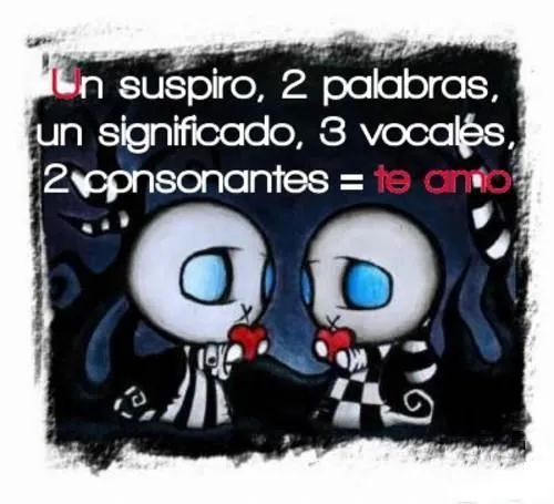imagenes de amor emo con frases