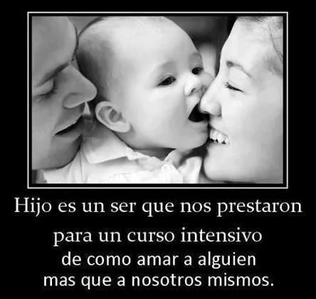 Imagenes de amor con frases para hijos : Imagenes de amor con frases