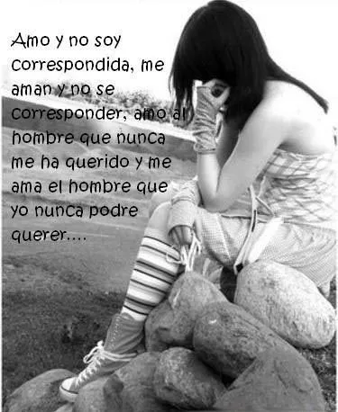Imagenes de Amor - con frases poemas cortos: Imagenes tristes de amor