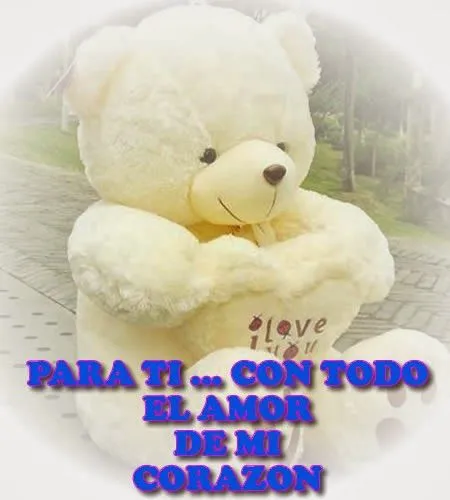 Imagenes de amor HD: Imagenes de ositos de peluche con frases de amor