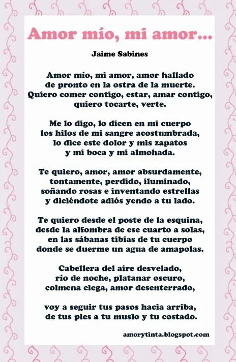 Imagenes • Amor mio en ingles