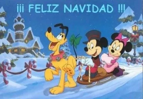 Imágenes de amor navideño de Mickey y Minnie | Te Amo Web ...