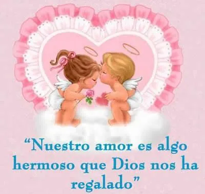 Imágenes de ángeles con frases de amor