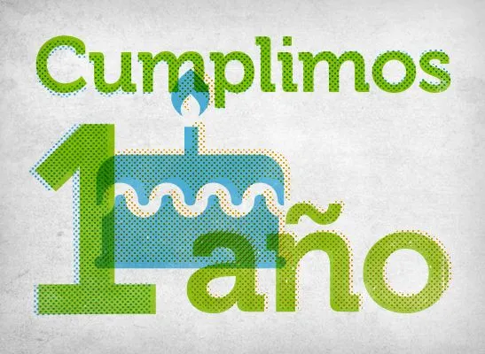 Imágenes de aniversario de un año - Imagui