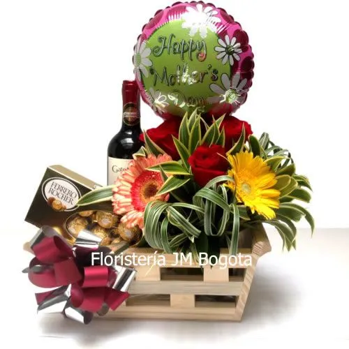 Arreglos florales para hombres con botella - Imagui