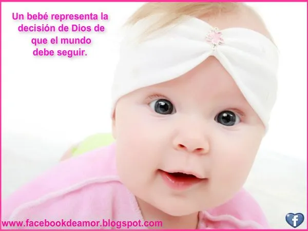 Imagenes de bebé con frases - Imagui