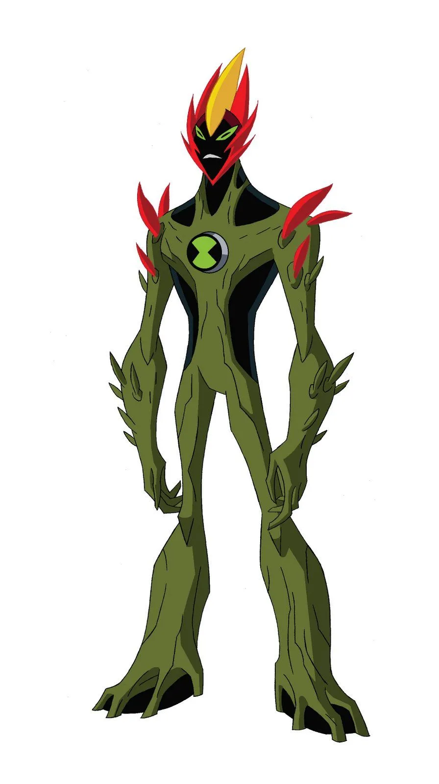 Imagenes de ben 10 fuerza alienigena para colorear