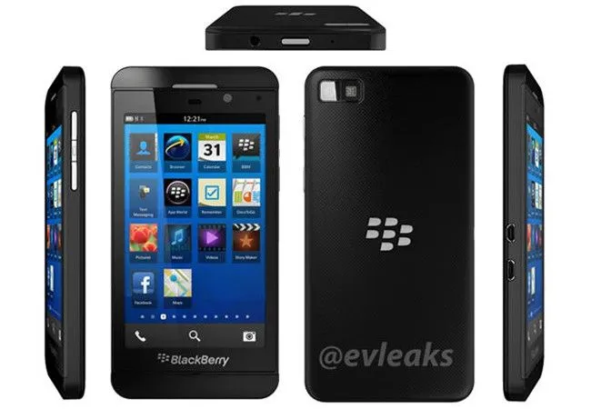 Imágenes del nuevo Blackberry Z10 se filtran a la red - RedUSERS