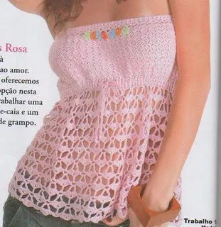 Imagenes de blusas tejidas en crochet - Imagui