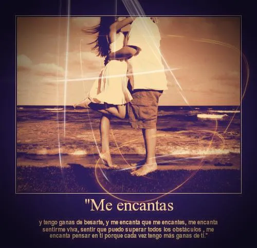 Imágenes bonitas de amor que dicen me encantas - Imagenes de amor