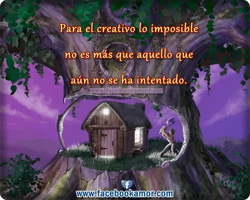 Imágenes bonitas con frases de creatividad para facebook ...