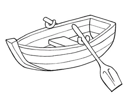 Imágenes de un bote para colorear - Imagui