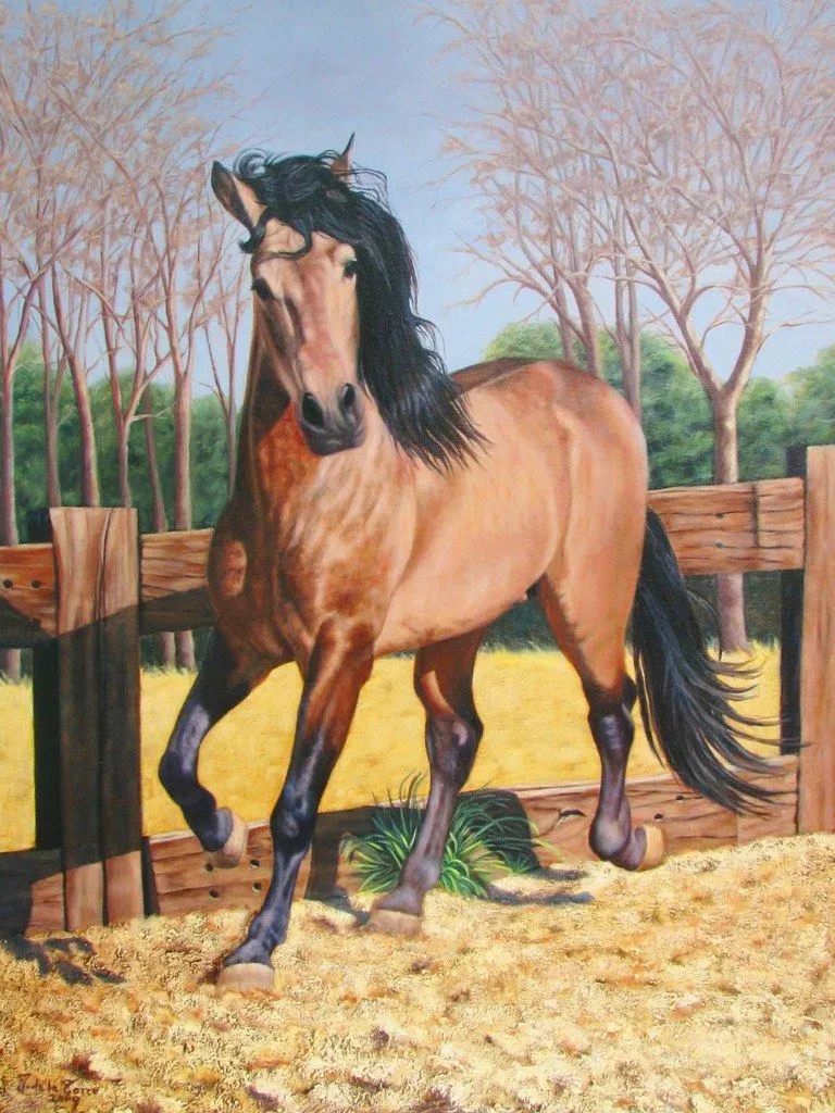 IMÁGENES CABALLOS EN ÓLEO | Imágenes de Pinturas