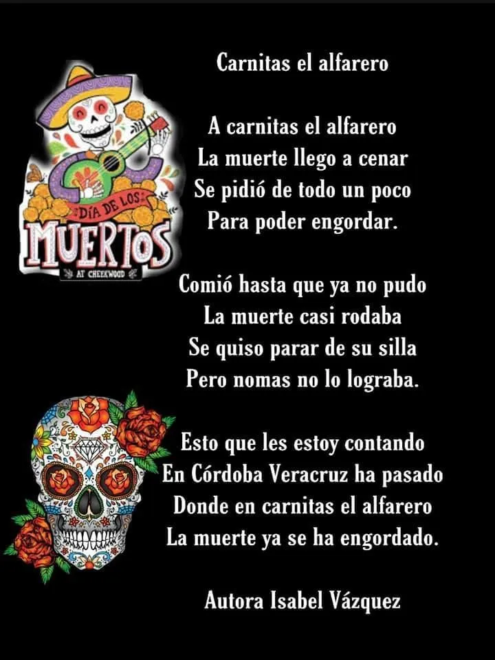 Imágenes de calaveras literarias mexicanas [+de 175 calaveritas] | Calaveras  literarias, Calaveras literarias mexicanas, Calaveras