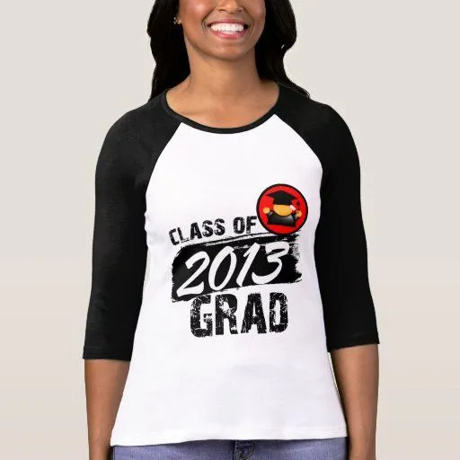 Clase fresca del graduado 2013 camisetas | Zazzle