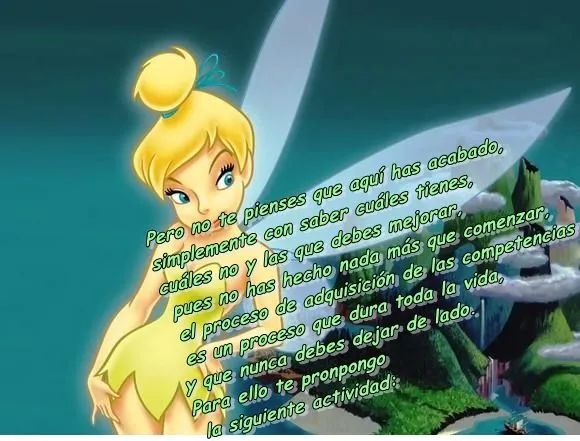 Imagenes de campanilla con frases - Imagui