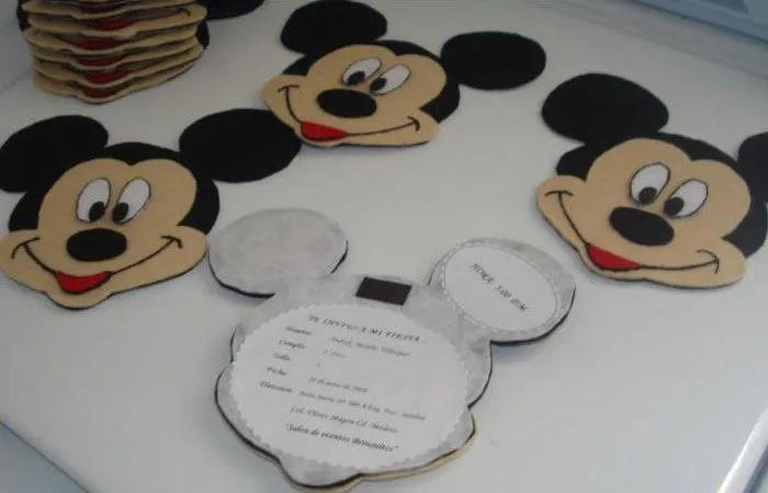 Souvenirs de cumpleaños de Mickey Mouse - Imagui