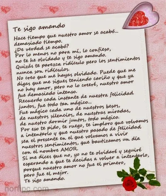 imagenes con cartas y proverbios de amor - romanticas y lindas ...