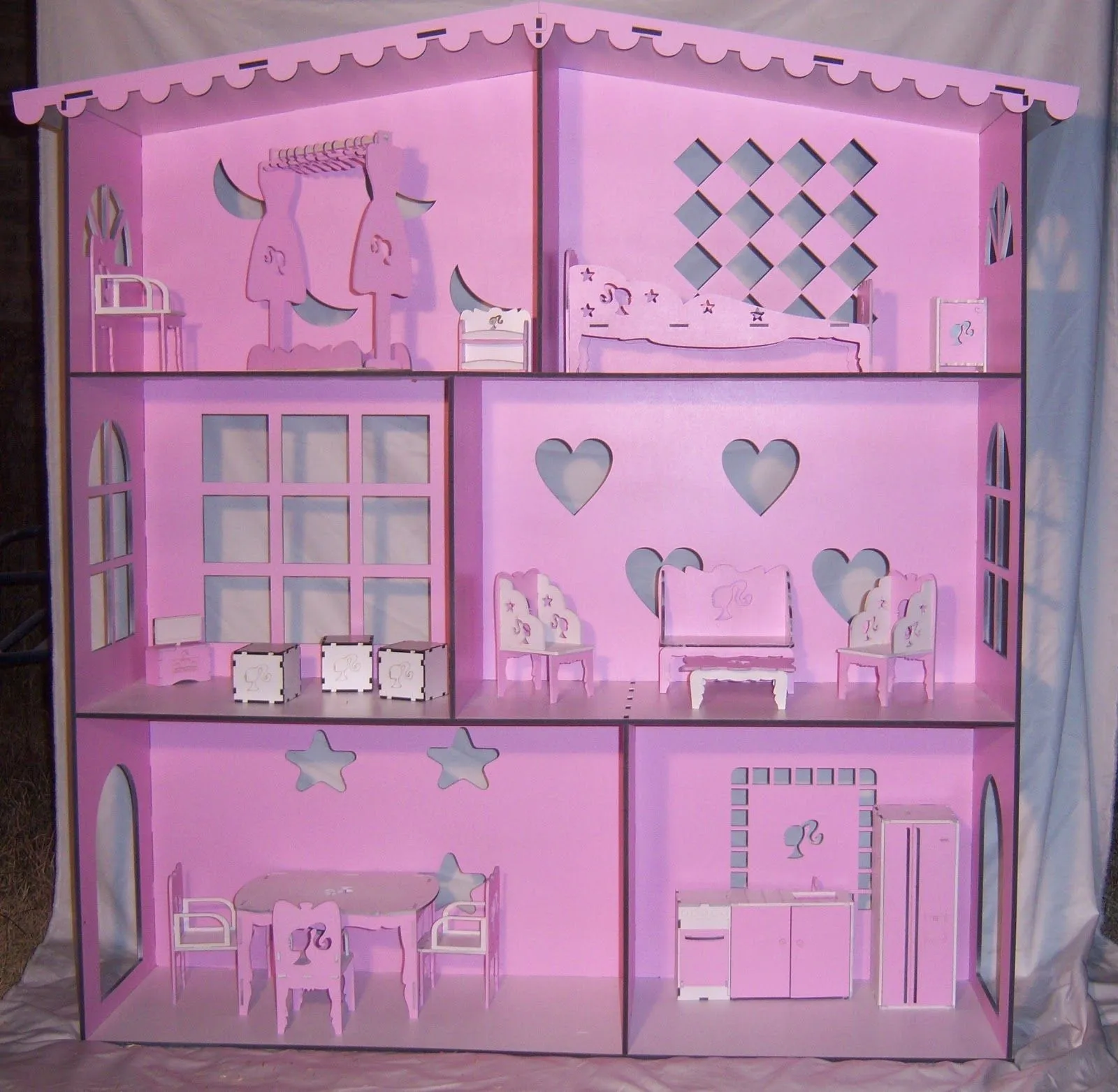 Id Arte: Casas y Muebles de Barbie