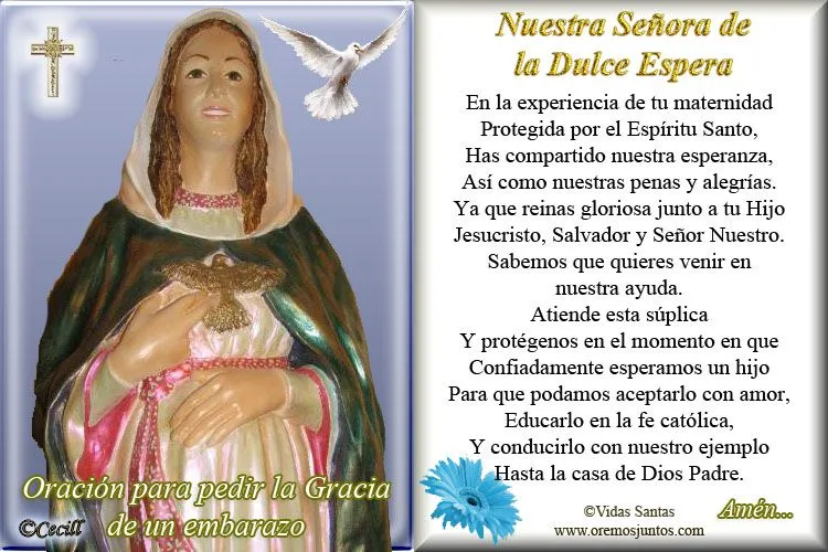 Imágenes de Cecill: Estampita y Oración a Nuestra Señora de la ...