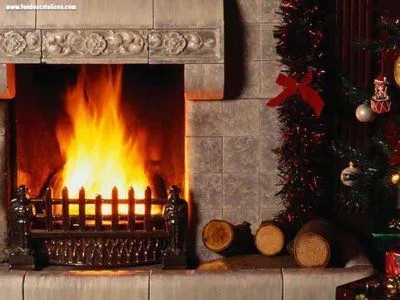 Imagenes de chimeneas navideñas