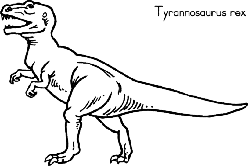 Imagenes para colorear de dinosaurios - Imagui