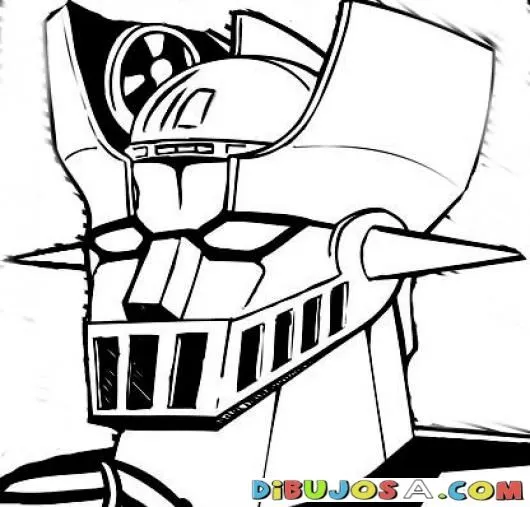 Imágenes para Colorear de Mazinger Z (12 fotos)