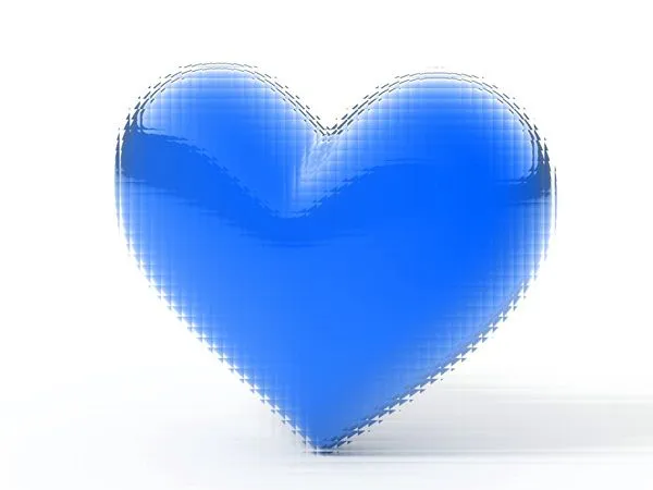 Imagenes de corazon azul - Imagui