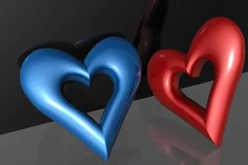 Corazones 3D HD con movimiento - Imagui