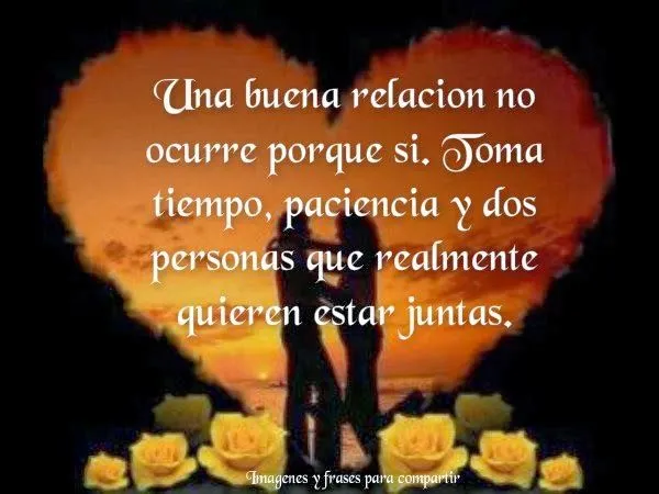 Imagenes de corazones con frases de amor - imagenes bonitas | amor ...