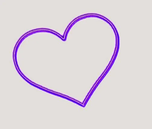 Imágenes de corazones morado | Poemas y Corazones