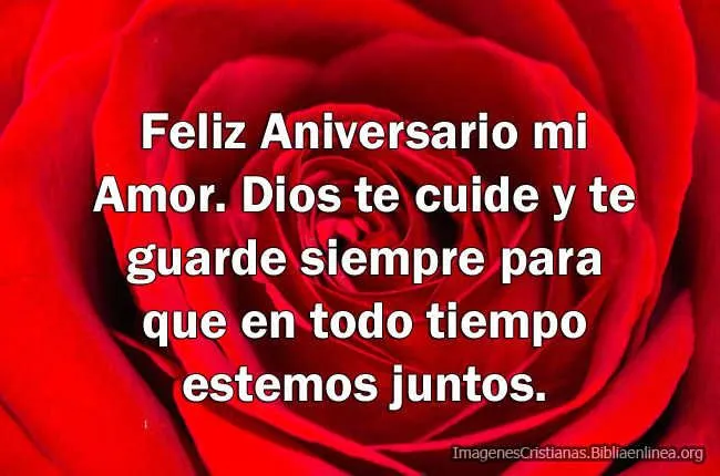 Imágenes Cristianas de feliz Aniversario mi Amor