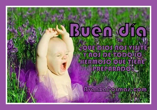 Imágenes Cristianas con frases: IMAGEN CRISTIANA DE BUEN DIA