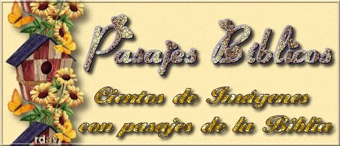 Imágenes Cristianas: PASAJES BÍBLICOS 3