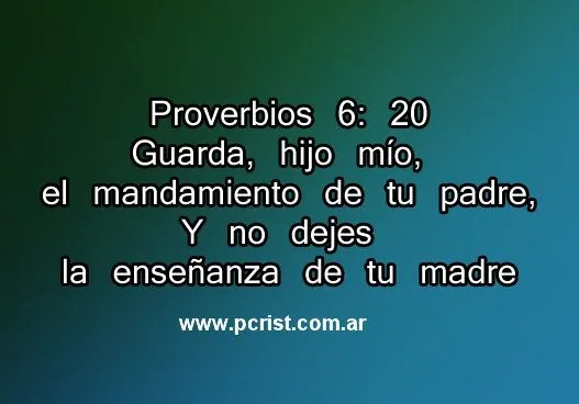 Imágenes cristianas con versículos de la Biblia para los padres ...