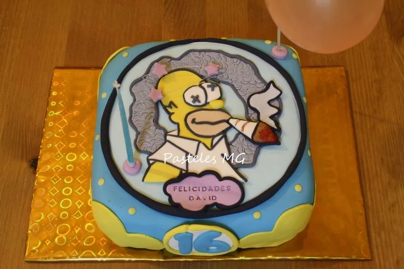 Torta Simpson - Imagui