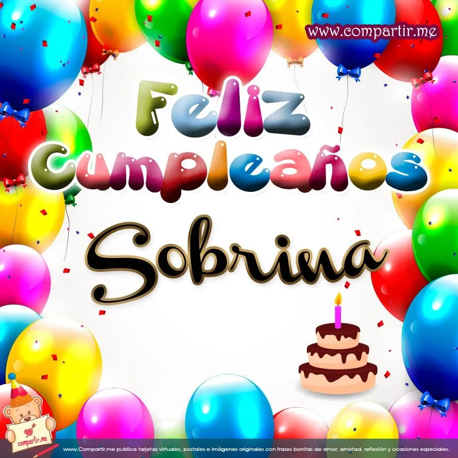 Imágenes de cumpleaños para Sobrinas - Imagenes de cumpleaños ...