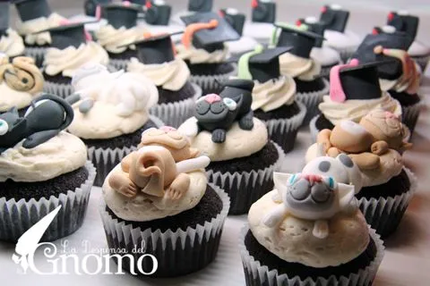 Cupcake para graduación - Imagui