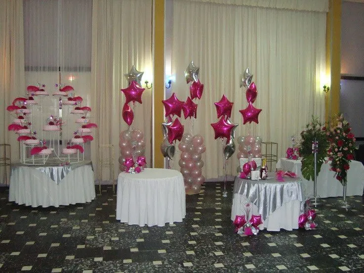 Imagenes decoración de 15 años de estrellas - Imagui