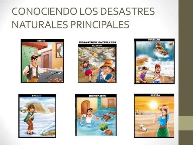 Imagenes de desastres naturales para niños - Imagui