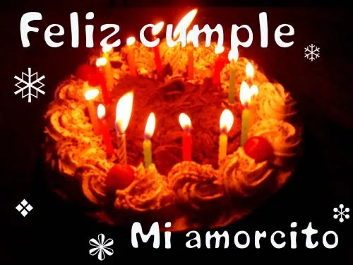 Imágenes para desear Feliz Cumpleaños Mi Amor | Imagenes para ...