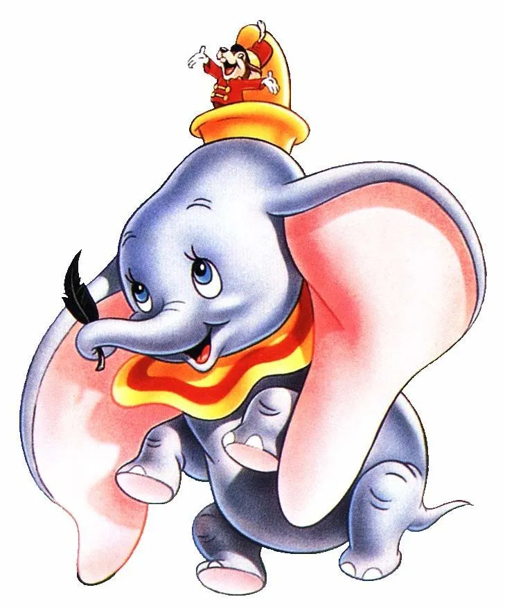 Imagenes de dibujos animados: Dumbo