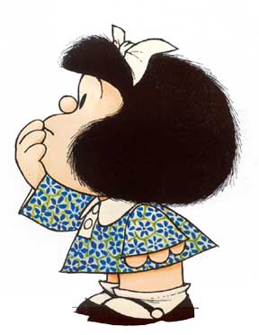 Imagenes de dibujos animados: Mafalda