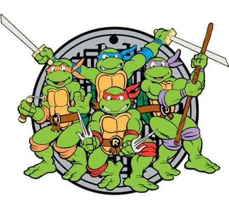 Imagenes de dibujos animados: Tortugas Ninja