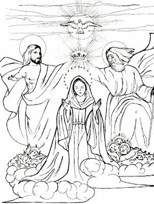 IMAGENES Y DIBUJOS PARA COLOREAR: DIBUJOS: SANTA ROSA DE LIMA PARA ...