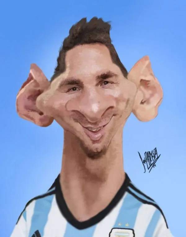 Imágenes divertidas de Messi