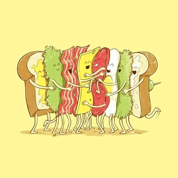 Imágenes divertidas de Sandwiches