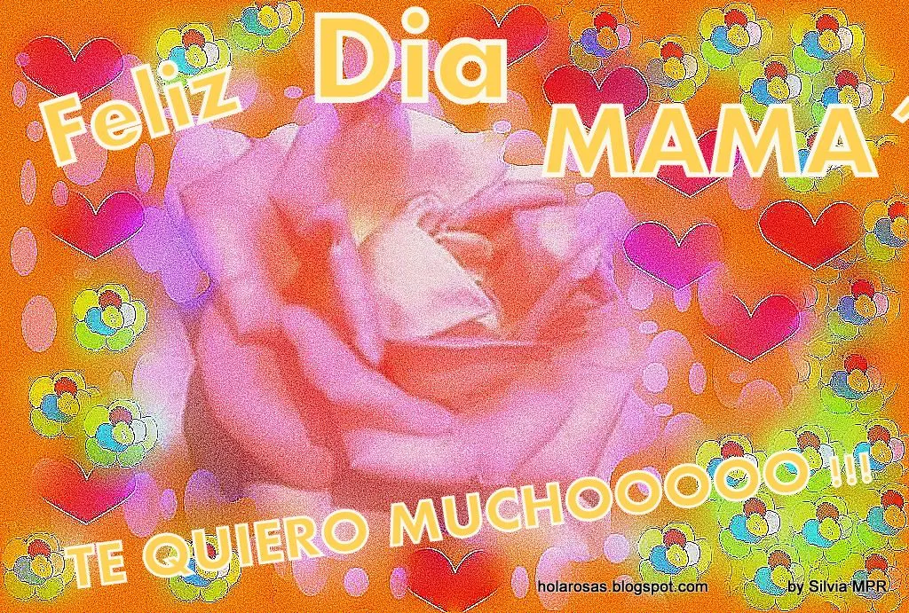 Imagenes para tu facebook: Feliz Dia de la Madre rosas y corazones ...