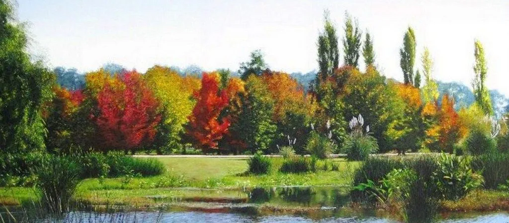 Pintura de paisajes faciles - Imagui